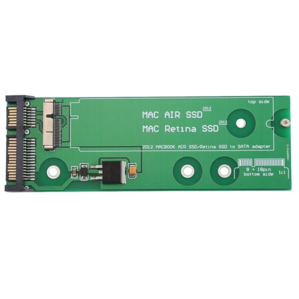 SSD to SATA Adapter for Macbook Air 11.6 inch A1465 (2012) & 13.3 inch A1462 (2012) - Image 2