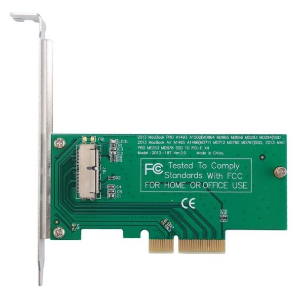 SSD to PCI-E X4 Adapter for Macbook Pro A1398 & A1502 (2013) / Air A1465 & A1466 (2013) - Image 2