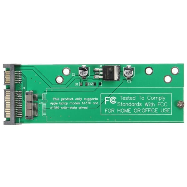 Hard Disk Drive Adapter 12 + 6-pin To SATA 22-Pin SSD Adapter Converter Card for Apple MacBook Air 2010 2011 - Image 2