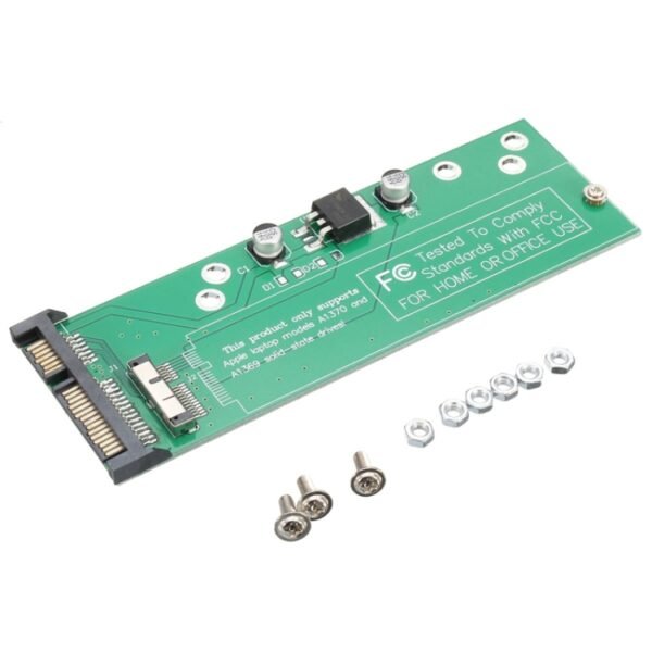 Hard Disk Drive Adapter 12 + 6-pin To SATA 22-Pin SSD Adapter Converter Card for Apple MacBook Air 2010 2011 - Image 4