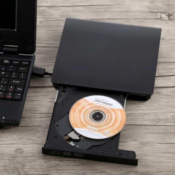 Brushed Texture USB 3.0 POP-UP Mobile External DVD-Rw DVD / CD Rewritable Drive External ODD & HDD Device - Image 11