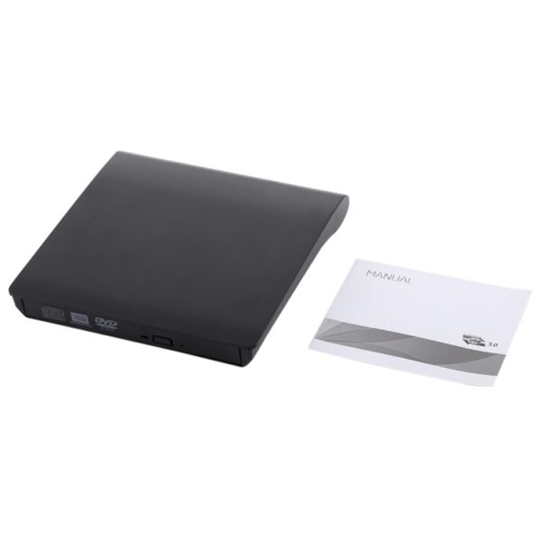 Brushed Texture USB 3.0 POP-UP Mobile External DVD-Rw DVD / CD Rewritable Drive External ODD & HDD Device - Image 4
