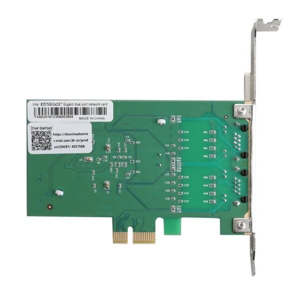 TXA020 Intel 82575 Dual RJ45 Ports NIC 10/100/1000 Gigabit PCI Express PCIE x1 Network Card Adapter - Image 3