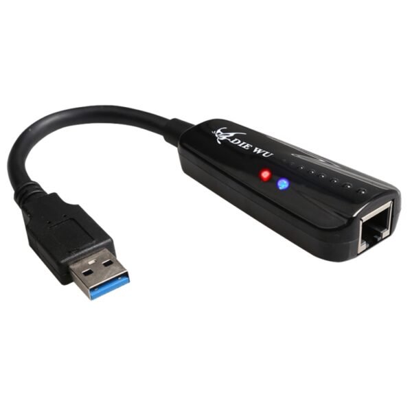 DIE WU TXA042 Realtek 8153 USB 3.0 to Gigabit Ethernet RJ45 LAN 10/100/1000Mbps Network Card Adapter - Image 2