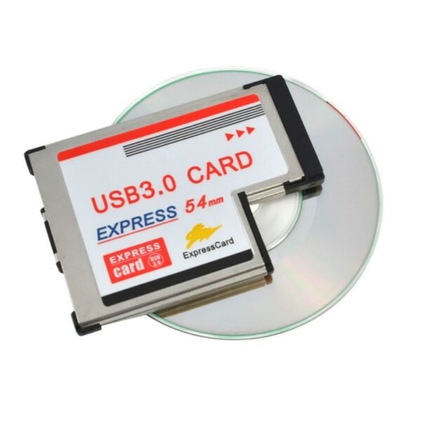 2 Ports USB 3.0 5Gbps PCI 54mm Slot Express Card for Laptop / Notebook - Image 5