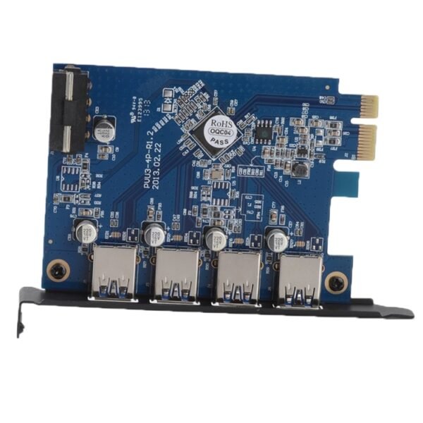 ORICO PVU3-4P 4 Ports USB3.0 PCI Express Card for Desktop, 4 Ports USB3.0 - Image 4