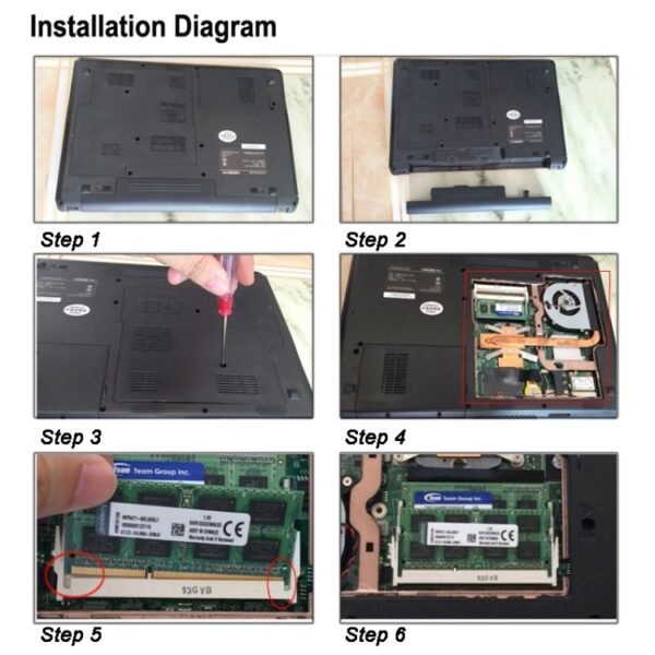 XIEDE X042 DDR3 1333MHz 2GB 1.5V General Full Compatibility Memory RAM Module for Laptop - Image 6