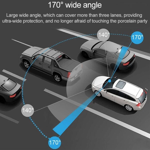Mini Car DVR Camera Recorder 2.0 inch LCD Screen HD 1080P 170 Degrees Wide Angle Viewing, Support Motion Detection / Infrared Night Vision / TF Card / Mic, 2.0 inch - Image 12