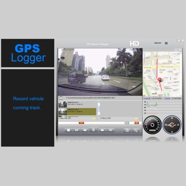 GS90C Car DVR Camera 2.7 inch LCD Screen HD 2304 x 1296P 170 Degree Wide Angle Viewing, Support Motion Detection / TF Card / G-Sensor / HDMI, GS90C - Image 13