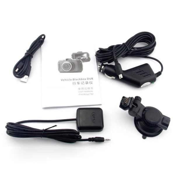 GS90C Car DVR Camera 2.7 inch LCD Screen HD 2304 x 1296P 170 Degree Wide Angle Viewing, Support Motion Detection / TF Card / G-Sensor / HDMI, GS90C - Image 6