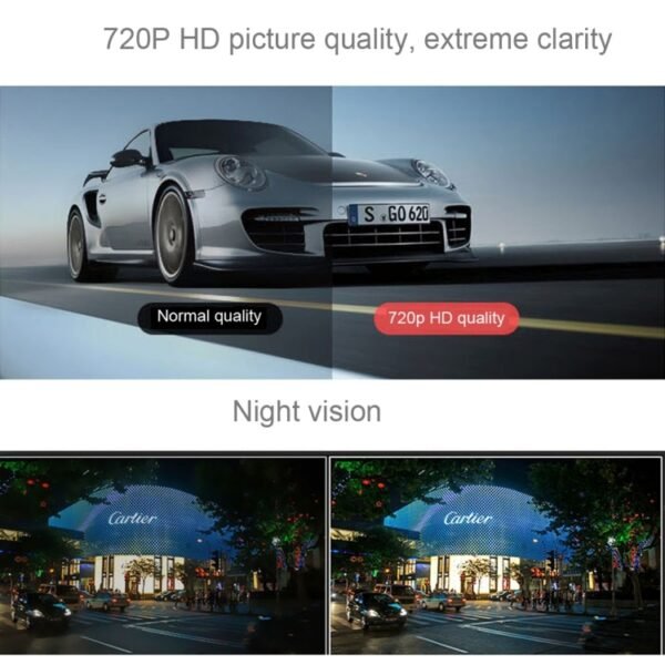 Generalplus 720P VGA 2.4 inch LCD Screen Display Car DVR Recorder, Support Loop Recording / Motion Detection / Night Vision Function, 2.4 inch - Image 12