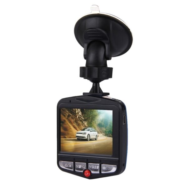 VGA 480P Car Camcorder DVR Driving Recorder Digital Video Camera Voice Recorder with 2.4 inch LCD Screen Display, Support 32GB Micro TF Card & Infrared Night Vision Function(Black + Blue) - Image 4