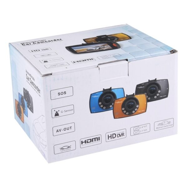 Car DVR Camera 2.7 inch LCD 480P 1.3MP Camera 120 Degree Wide Angle Viewing, Support Night Vision / Motion Detection / TF Card / G-Sensor - Image 8