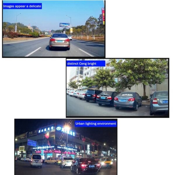G835 HD 1080P 4.3 inch Screen Display Rearview Mirror Vehicle DVR, Generalplus 2248, 2 Cameras 170 Degree Wide Angle Viewing, Support HDR Recording / Motion Detection Function - Image 14