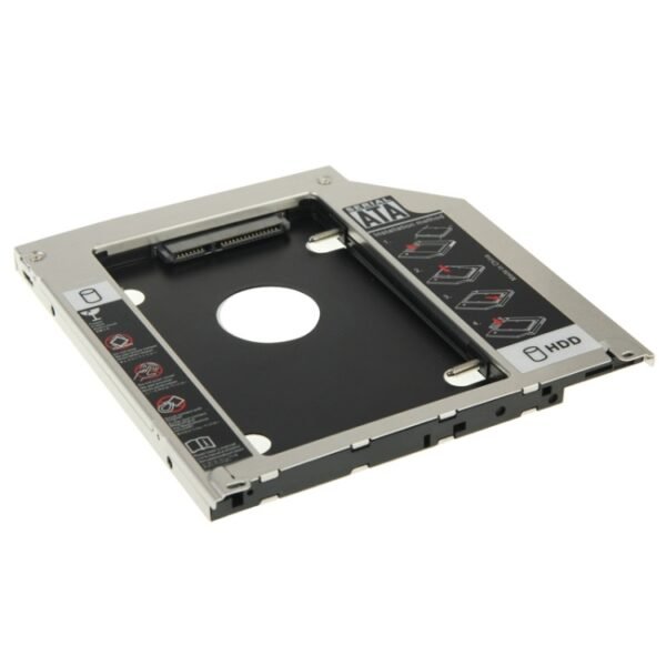 2.5 inch Second HDD Hard Drive Caddy SATA to SATA for Apple MacBook Pro, Thickness: 9.5mm - Image 2