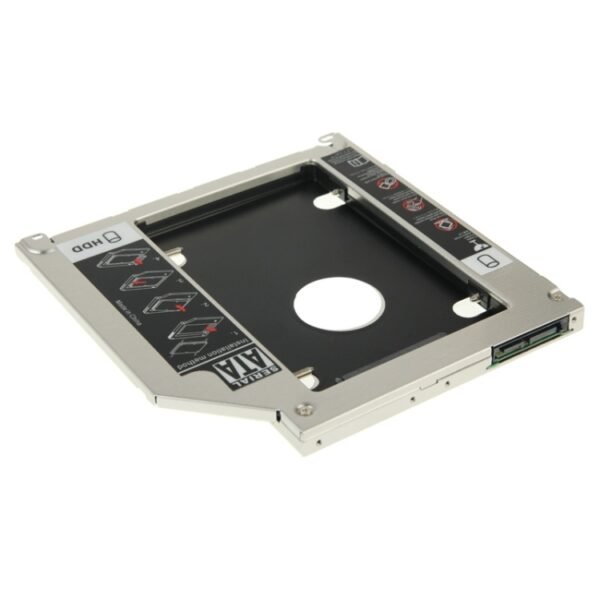 2.5 inch Second HDD Hard Drive Caddy SATA to SATA for Apple MacBook Pro, Thickness: 9.5mm - Image 3