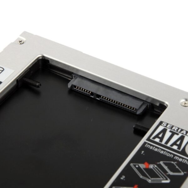 2.5 inch Universal Second HDD Caddy, SATA to SATA HDD Hard Drive Caddy, Thickness: 12.7mm - Image 4