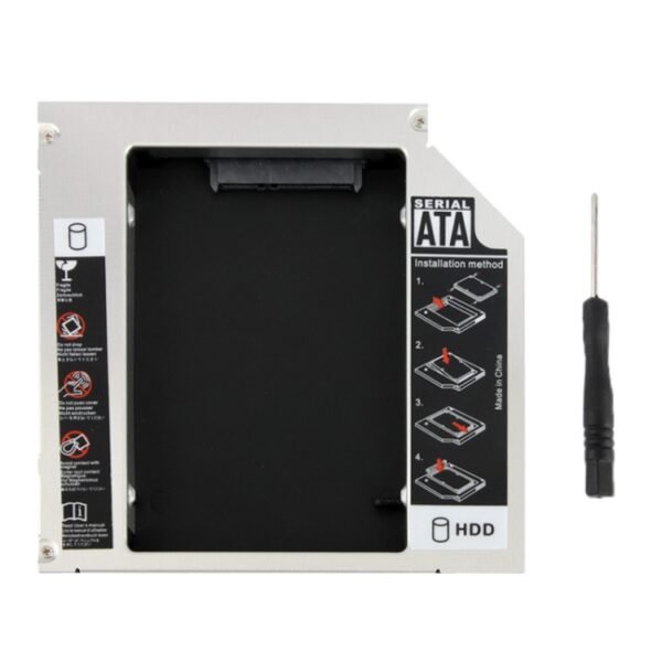 2.5 inch Universal Second HDD Caddy, SATA to SATA HDD Hard Drive Caddy, Thickness: 12.7mm - Image 6