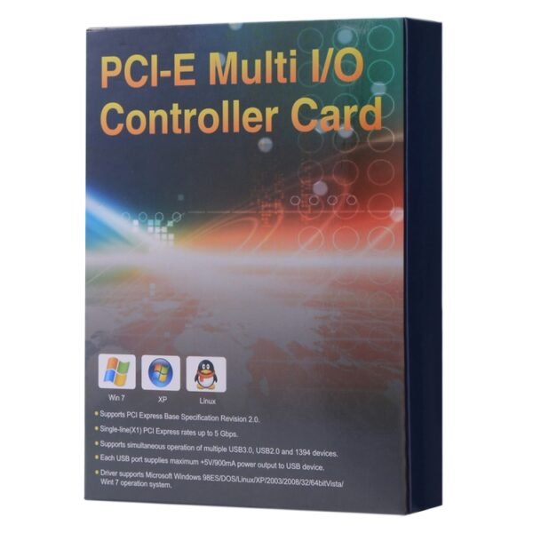 USB 3.0 4 ports PCI-E Express Controller Card 5Gbps - Image 7