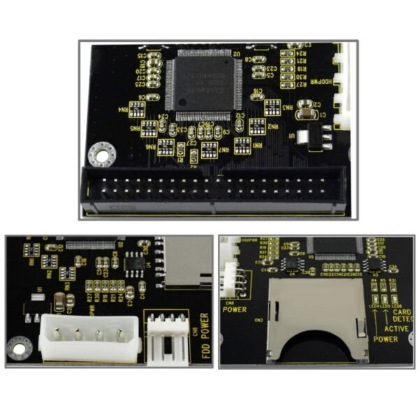 SD/ SDHC/ MMC To 3.5 inch 40 Pin Male IDE Adapter Card(Black) - Image 5