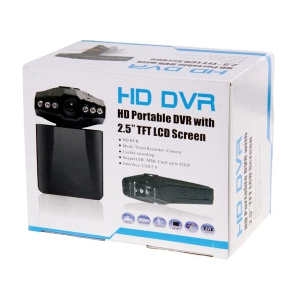 2.5 inch Screen High Definition Video Recorder, 6 LED Light, AVI Video Format, Support SD Card, Loop Recording Function (Generalplus Scheme), 2.5 inch - Image 8