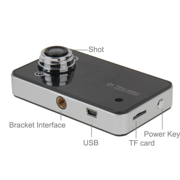 G200 720P VGA 2.4 inch LCD Screen Display Car DVR Recorder, 100 Degrees Wide Angle Viewing, Support Loop Recording / Motion Detection - Image 5
