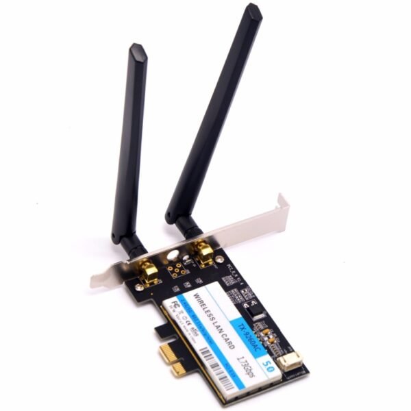 TX-9260AC Wireless-AC Dual Band 802.11ac 1730Mbps Desktop PCI-e WiFi Adapter + Bluetooth 5.0 WLAN Network Card for Intel 9260ac - Image 2