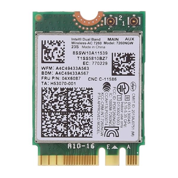 Dual Band AC1200 Wireless NGFF M.2 Wifi Card 7260NGW 7260AC Network Card for Lenovo T440 X240 B40 B50 Y40 Y70 Y50 7260AC - Image 2
