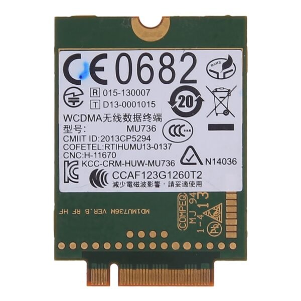 Wireless Network Card for Huawei MU736 3G WWAN Card Module 723985-001 748599-001 - Image 2