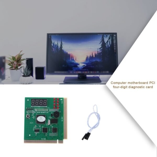 Four Digit PCI Diagnostic Card Computer Motherboard Tester - Image 3