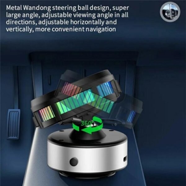 X19 Car Phone Holder 15W Wireless Charging Vacuum Suction Cooling Magnetic Phone Stand, X9 (Black), X9 (Silver) - Image 8