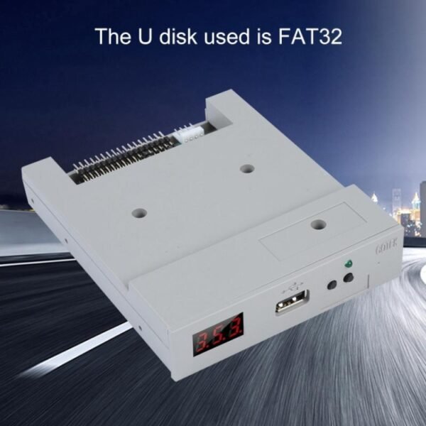 SFR1M44-U100K 3.5inch 1.44MB USB SSD Floppy Drive Emulator for GOTEK, YAMAHA, KORG(Gray) - Image 6