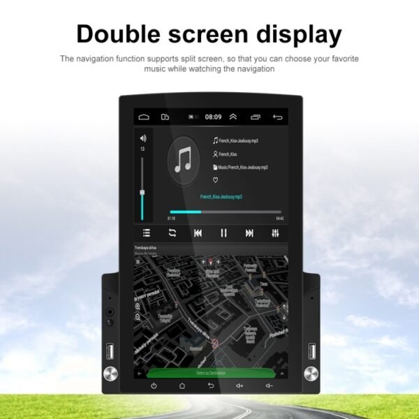 9.7 inch Vertical Screen HD 2.5D Glass Car MP5 Player Android Navigation All-in-one Machine, Standard, Standard+4 Lights Camera, Standard+8 Lights Camera, Standard+12 Lights Camera - Image 9