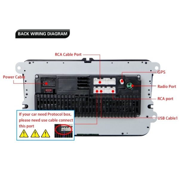 Suitable for Volkswagen 7-inch Car Multimedia Player Navigation Bluetooth Reversing Integrated Machine Android 10.0, 1+16G, 2+16G, 2+32G - Image 4