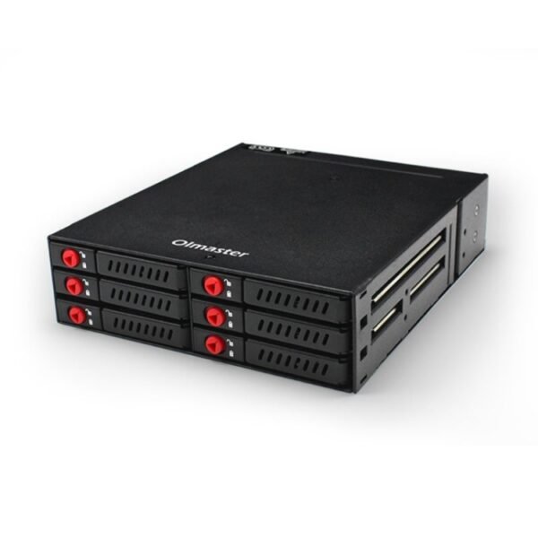 OImaster MR-6601 Six-Bay Optical Drive Hard Disk Box - Image 2