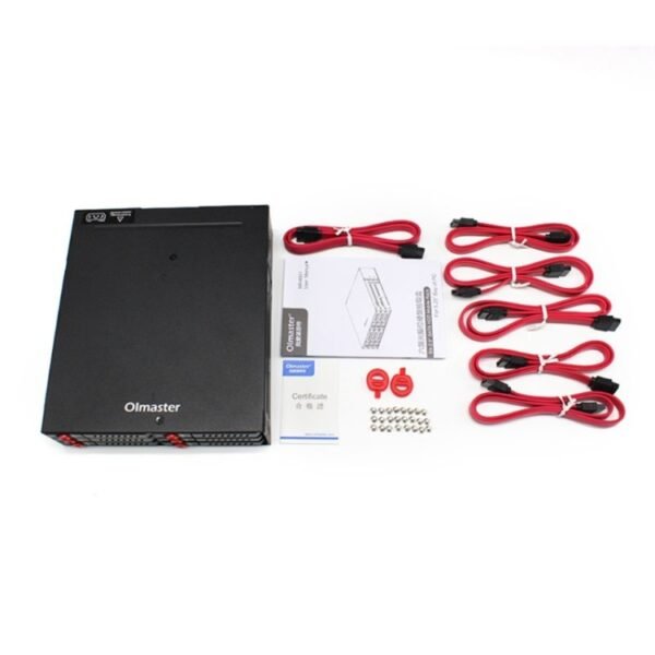 OImaster MR-6601 Six-Bay Optical Drive Hard Disk Box - Image 5