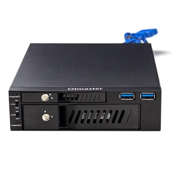 Oimaster MR-6203 Double Bay Optical Drive Hard Drive Box Hard Drive Bracket - Image 2