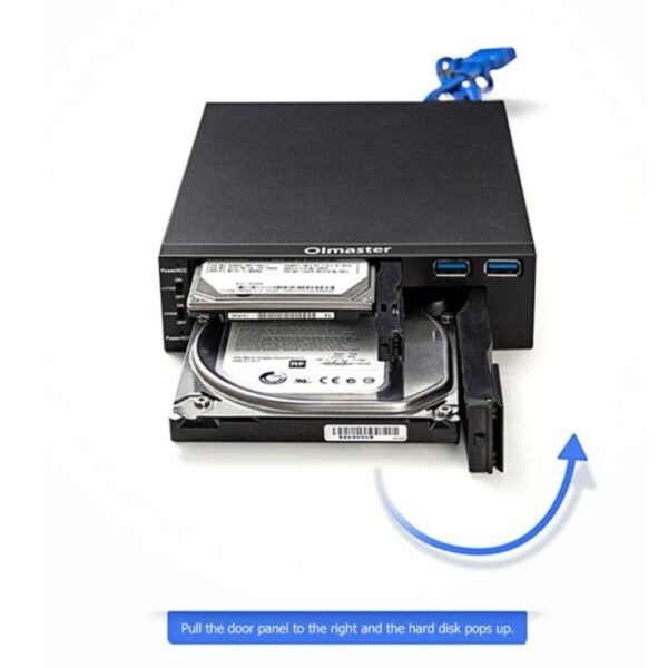 Oimaster MR-6203 Double Bay Optical Drive Hard Drive Box Hard Drive Bracket - Image 5