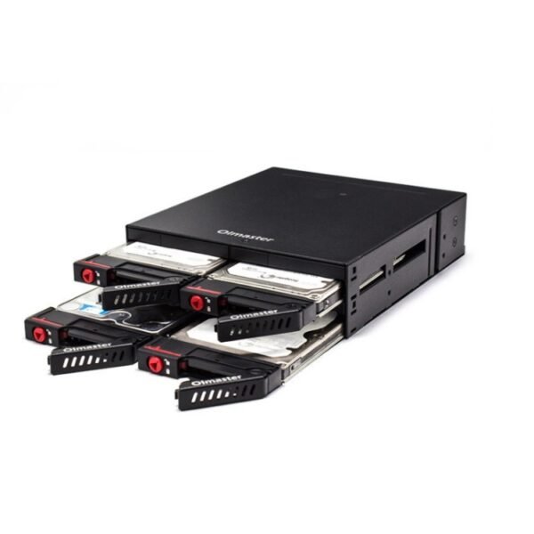 OImaster MR-6401 Four-Bay Chassis Built-In Optical Drive Hard Disk Box - Image 2