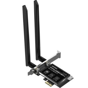 COMFAST Gaming Game 3000Mbps Gigabit Dual-Frequency Wireless Desktop Computer PCIE Wireless Network Card, AX200, AX200 PRO