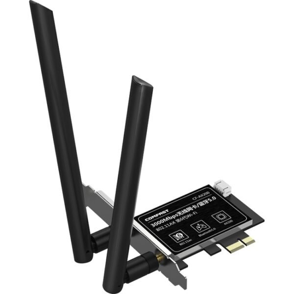 COMFAST Gaming Game 3000Mbps Gigabit Dual-Frequency Wireless Desktop Computer PCIE Wireless Network Card, AX200, AX200 PRO - Image 12