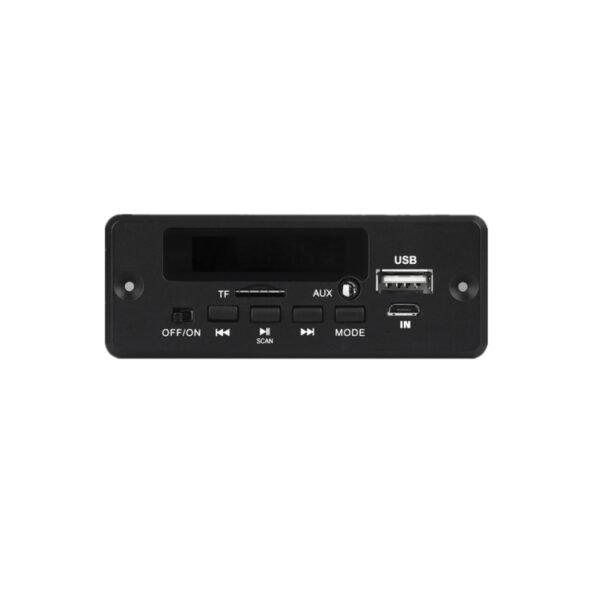 12V Folder Play With Power Amplifier MP3 Decoding Board With Recording Call Loss Motherboard With Bluetooth, MP3 Decoding Board - Image 3
