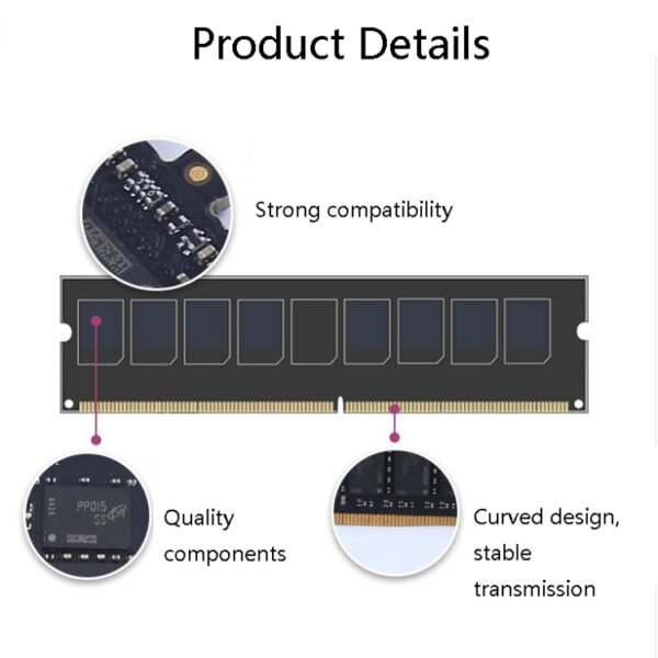 JingHai DDR4 4G Low Pressure Version 1.2V Desktop RAM, 2133MHz, 2400MHz, 2666MHz - Image 6