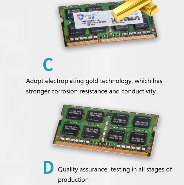 JingHai DDR3 2G Notebook Memory Strip, 1333MHz, 1600MHz - Image 5
