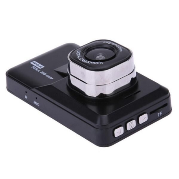 3.0 Inch HD 1080P Wide-Angle Driving Recorder With Reversing Image Specification：, Normal Definition Single Record（Black） - Image 2