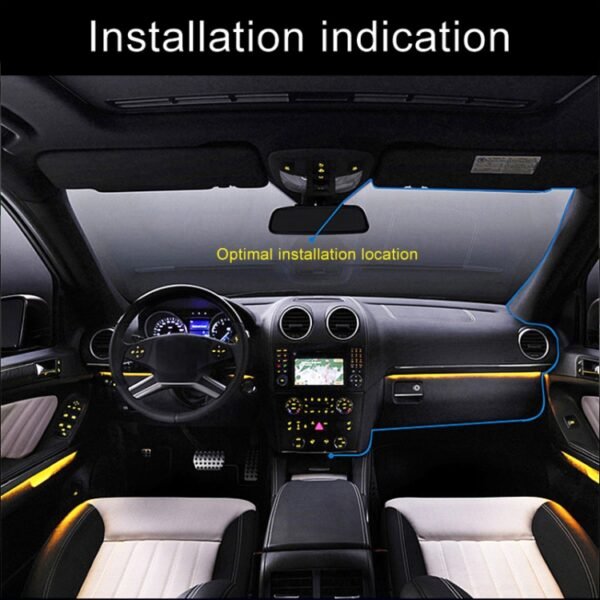 3.0 Inch HD 1080P Wide-Angle Driving Recorder With Reversing Image Specification：, Normal Definition Single Record（Black） - Image 6