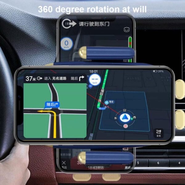 S18 15W Car Wireless Charger Phone Holder, Black, Red, Blue, Green, Black With Suction Cup Bracket, Red  With Suction Cup Bracket, Blue  With Suction Cup Bracket, Green  With Suction Cup Bracket - Image 6