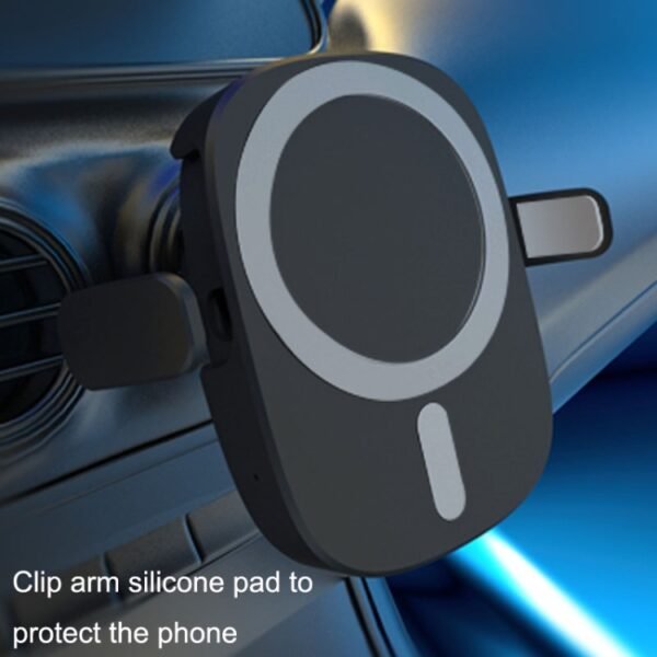 15W Intelligent Car Magnetic Wireless Charging Stand, For IPhone 12 / 13 Series - Image 5