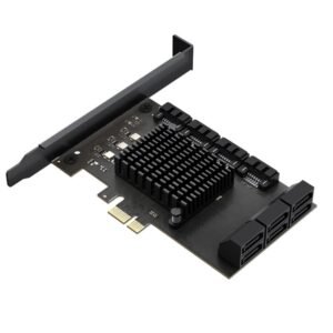 SATA3.0 Rotary Card Computer Desktop Solid State Hard Disk, Style:, PCIE X1 To 10 Ports
