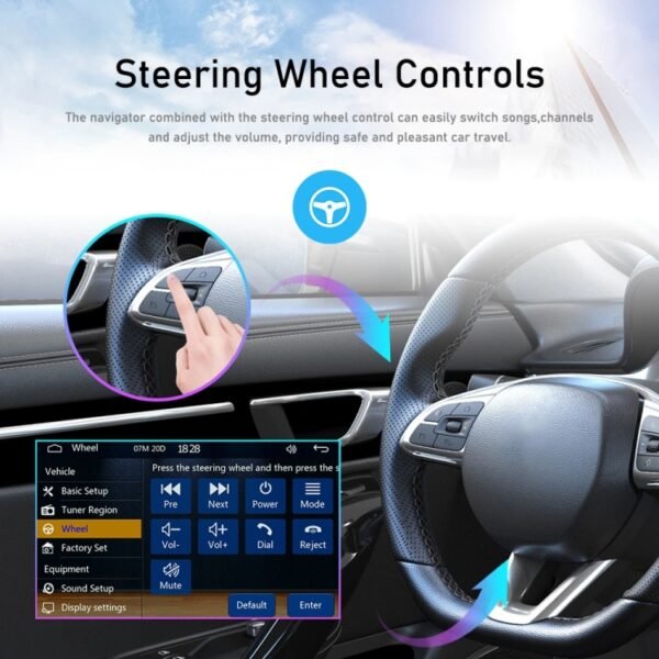 F133 5 inches Car MP5 Wired CarPlay Universal Bluetooth Player With Microphone, Style:, 5 inches Standard, 5 inches Standard+ 4 Lights Camera, 5 inches Standard+12 Lights Camera - Image 13
